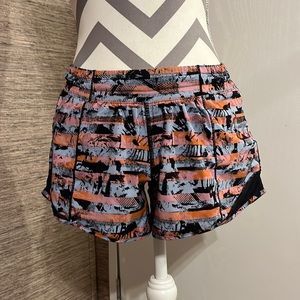 lululemon shorts size 4, 4 inch